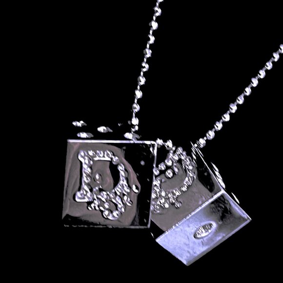 RARE Vintage DIOR x John Galliano Fall 2004 Gambler Dice Necklace - Picture 9 of 14